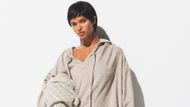 The oversized hoodie (Image via Instagram/@SKIMS